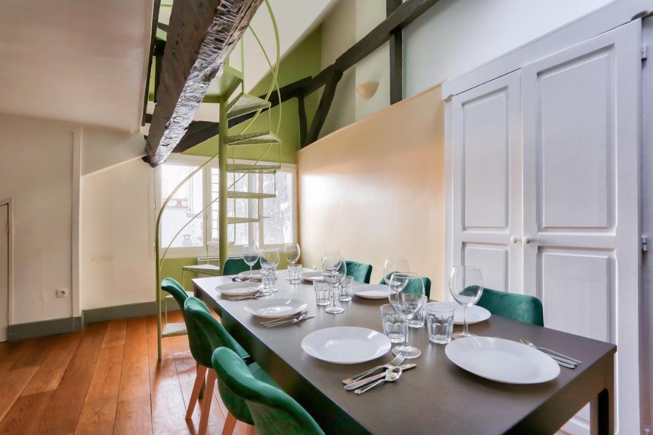 Appartement Quartier Opera Paris Bagian luar foto